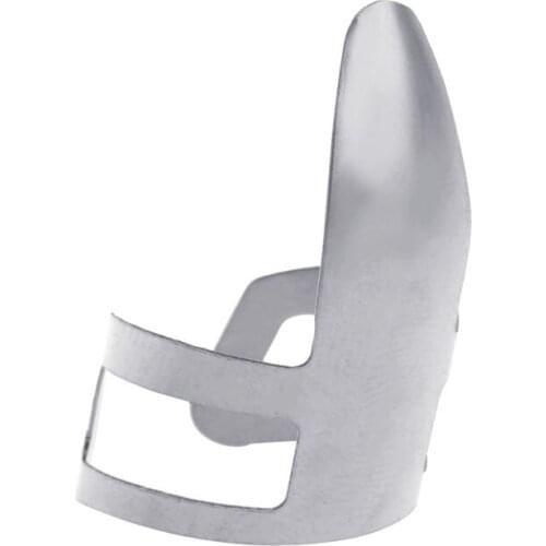 New 3Pcs Guitar Finger Pick Plectrums Slide Stainless Steel For Banjo Ukulele