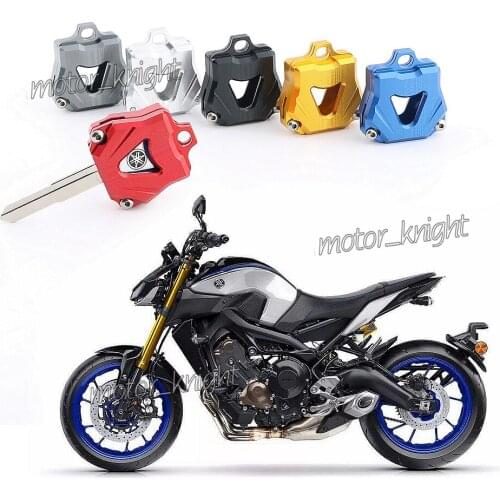 Motorcycle Accessories CNC Aluminum Key Ring Cover Fixture For YAMAHA YZF XJR1300 FJR1300 MT09 MT07 XJ6 T-Max FZ6 FZ8 R3 R1 R6
