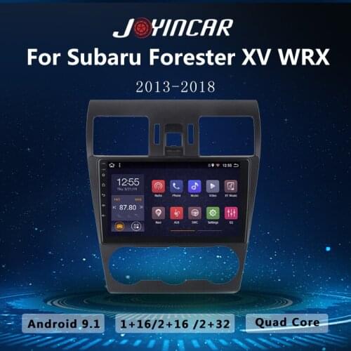 Android 9.1 Car Radio DVD Multimedia Player For Subaru WRX Forester XV 2013 2014 2015 2016 2017 2018 Navigation GPS no 2 DIN