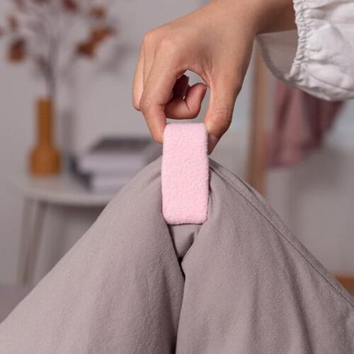 Safety Non-slip Quilt Blanket Duvet Quilt Clips Plastic Blankets Fastener Clip Cover Duvet Sheet Fixer Sleep Anti-run Device