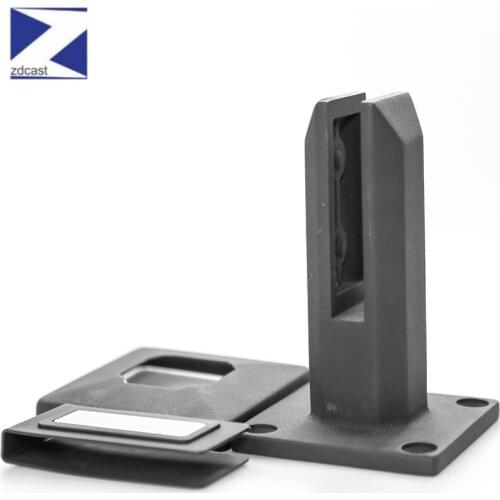 Duplex 2205 Stainless Steel Matt Black Core Drilled Glass Spigots Have In Stock