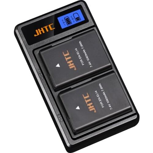 EN EL14 Battery En-el14a 1060mah for Nikon D3100 D3200 D3300 D3400 D3500 D5600 D5100 Enel14 Camera Batteries Charger