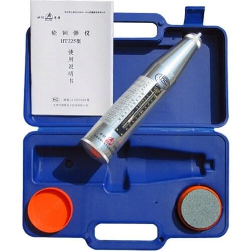 HT-225B Digital Concrete Test Rebound Hammer Elasticity Tester Resiliometer Concrete Nondestructive Instrument For Construction