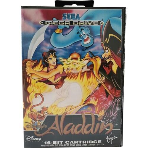 Aladdin - SegaMD Genesis Mega Drive Game Cartridge