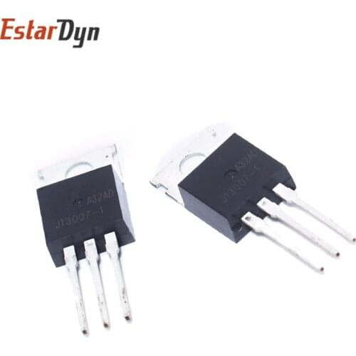 10PCS MJE13007 J13007-1 J13007-2 E13007 TO-220 computer switching supply