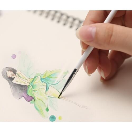High Quality Engraving Nail Art Brush Nail Art Painting Brush 3D Pen White Small size Liner Brush
