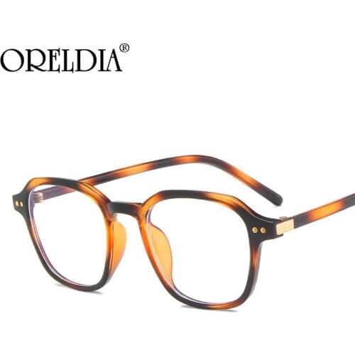 Classic Vintage Square Optical Glasses Frames 2021 Women Men Prescription Glasses Lady Anti-blue Light Eyewear Spectacle UV400