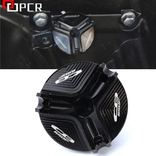 For HONDA CB650F 2014 2015 2016 2017 2018 CB 650F CB 650 F Motorcycle CNC Oil Filler Cover Engine plug cap