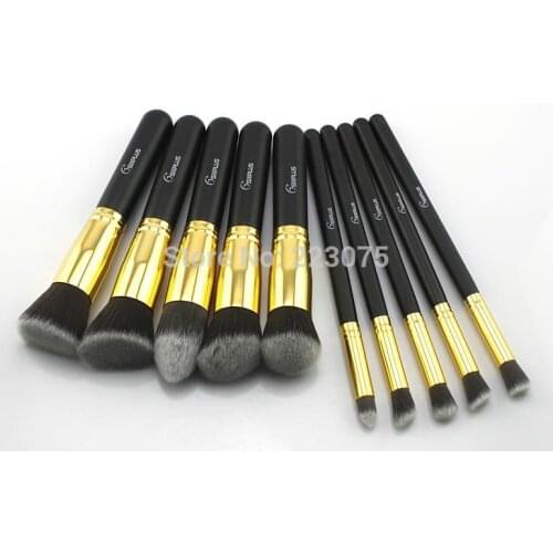 New 10pcs Pro New different Makeup Brushe Set Cosmetic Brushes set