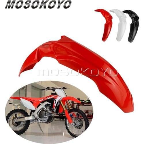 Motocross Racing Bike Front Mudguards Fender Covers For Honda CRF250 CRF450 R/RX 2017 2018-2020 Supermoto Mud Guards