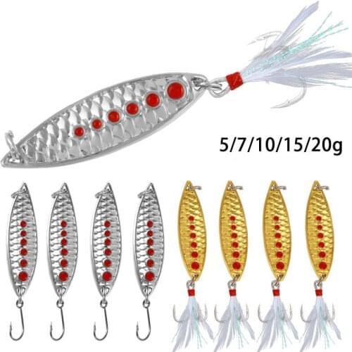 1pcs For Fishing Gold Silver Metal Jig Lures Wobbler Vibrations Spoon Spinner Lure Fishing Bait Sequins Bass Artificial Bait
