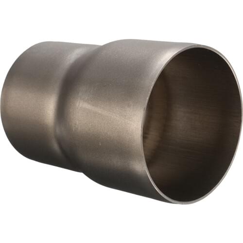 60mm to 51mm Motorcycle Exhaust Adapter Reducer Connector Pipe Tube stainless steel, corrosion resistance, durable