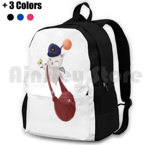 Delivery Moogle-Final Fantasy Xiv Outdoor Hiking Backpack Waterproof Camping Travel Final Fantasy Xiv Ffxiv Final Fantasy Mmo