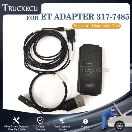 V2021 Et adapter 3 truck Excavator Diagnostic Tool Communication Adapter 317-7485 ET3 diagnostic tool et adaptor iii diagnostic