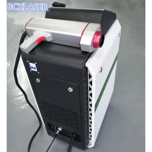 High efficiency 30W 50W 100W fiber laser cleaning machine for paint/oil/rust removal