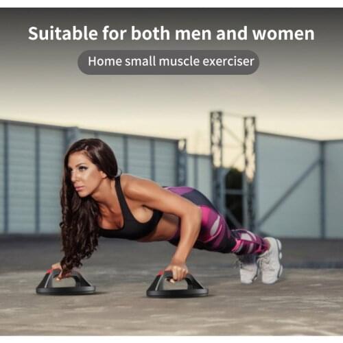 WolFAce Push-Up Bars Non Slip Wide Handle Comfort Grips Workout Equipment Rotating Circular Bracket Fitness Accessories