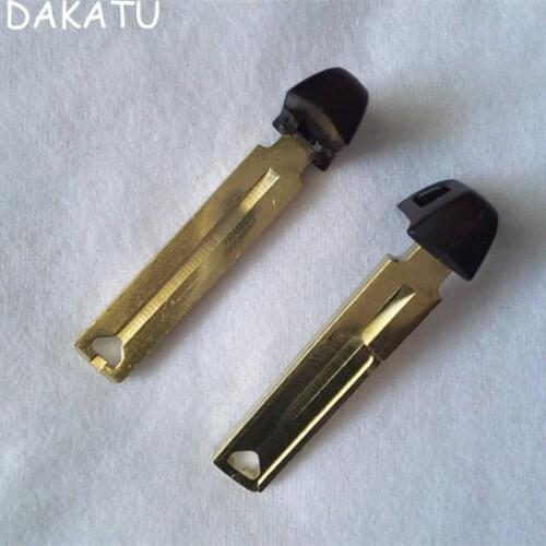 DAKATU For 2011 Toyota Crown Smart spare key blade Emergency Spare Blade for 2011 Crown Smart Key Card