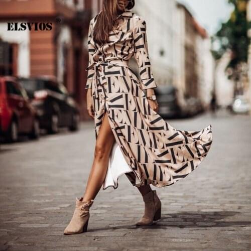 Spring Autumn 2021 New Women Fashion Lapel Long Sleeves Bandage Pencil Dress Eelgant Button Cardigan Polka Dot Slim Summer Dress