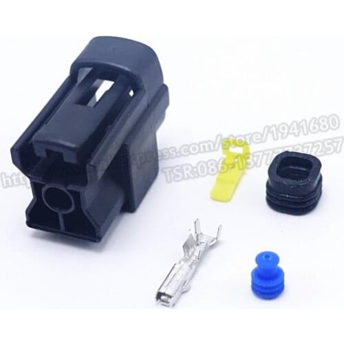 1 Way AMP 1.8 Series Waterproof Male Wire Connector Plug Car Auto Sealed Electrical Set Car Truck Denso Connectors