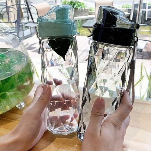 500ml Creative Fruit Juice Infuser Water Bottle Plastic Portable Lemon Juice Bottle For Water Sport Drinking Bottle