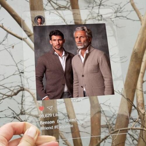 Acrylic Personalized Gift Wedding Advanced Private Customization 10*15CM, 15*20CM, 20*25CM, 25*30CM