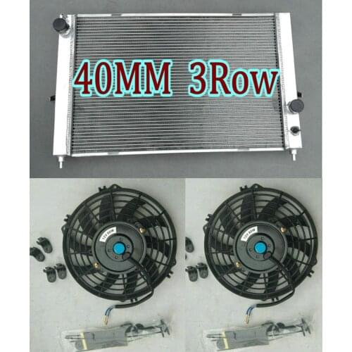 Aluminum Radiator & FANS for Land Rover Discovery II MK2 L318 LJ/LT 4.0L/4.6L V8 1999-2004 KIT 99 00 01 02 03 04