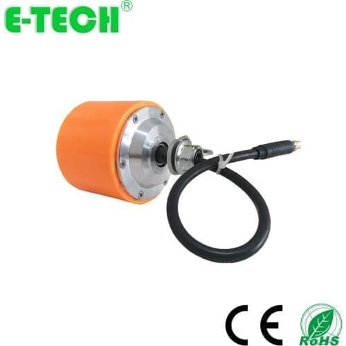 Free shipping 3 inch DC brushless gearless scooter hub motor