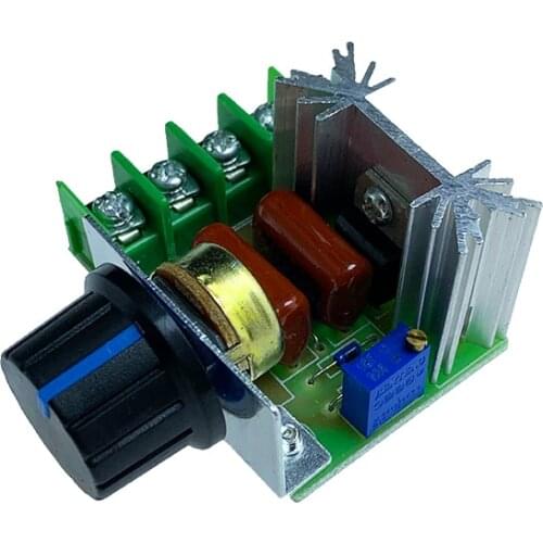 2000W 220V SCR Electronic Voltage Regulator Module Speed Control Controller