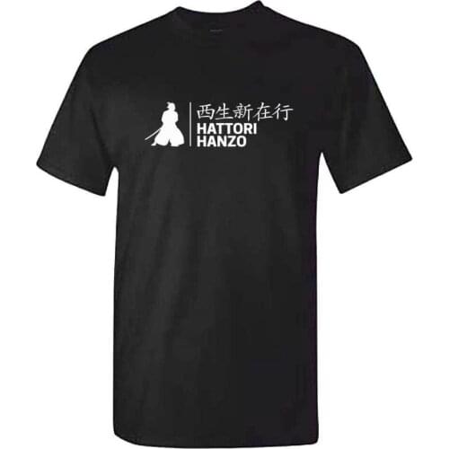 Hattori Hanzo Inspired By Kill Bill Film Samurai Sword Ninja Newest 2019 Men Fashion O-Neck Brand MenS Tee Shirt