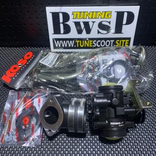 Kit 30mm for BWS125 CYGNUS125 ZUMA125 GTR125 throttle valve intake manifold filter hose racing tuning upgrade bws zuma 125 parts