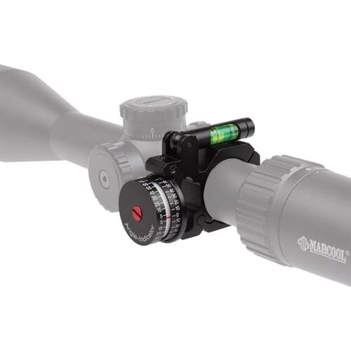 30/25.4mm Optical Sight Ring Mount With Zomm Rail Bubble Level Angle Indicator Riflescopes Mount For Air Hunting Tactical Scopes