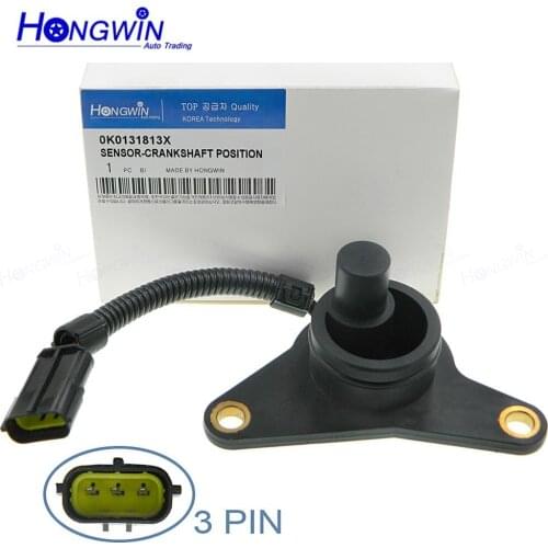 Genuine No.:0K0131813A Crankshaft Position Sensor Fits KIA SPORTAGE 2.0L 1995-2002 0K0131813A 0K0131813X OK013-18-13X