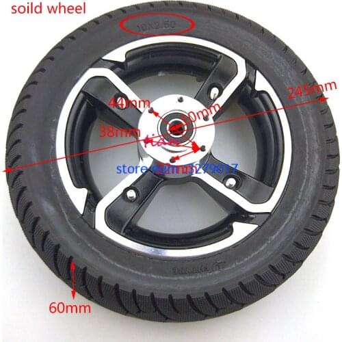 Durable not broken High quality SPEEDWAY 10*2.5 inch soild wheel hub electric scooter Explosion-proof tires quality speedway