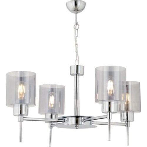 Modern 2021 Cemre 4'lü Chrome chandelier chandelier люстра