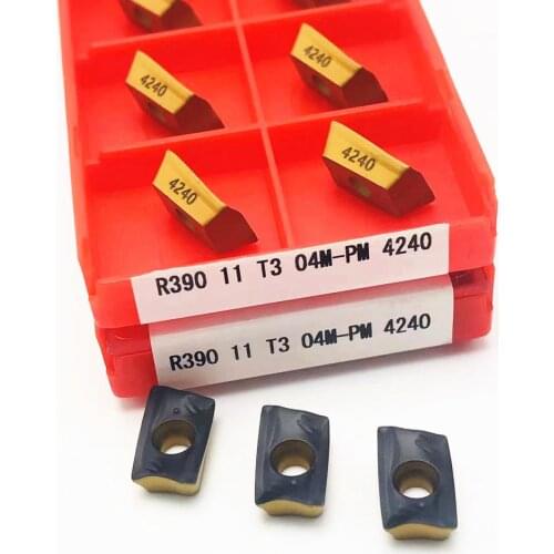 R390 11T304 PM 4240 Carbide inserts for lathe metal cutting tools for indexable cutting tools Turning Insert