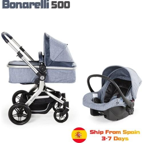 Bonarelli 500 Convenience Stroller Lightweight Infant Stroller with Compact Fold Multi-Position Recline