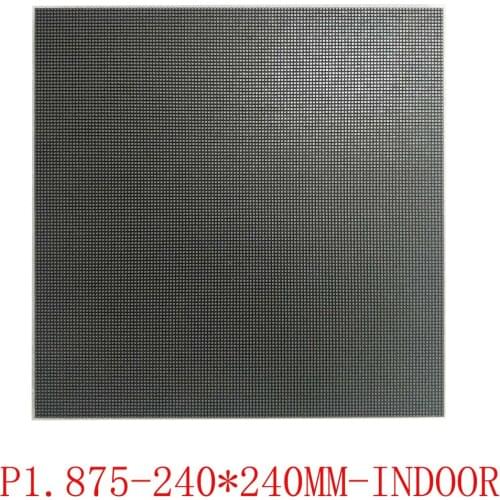 Indoor led display p1.875 240mm * 240mm led module hd TV wall advertising screen