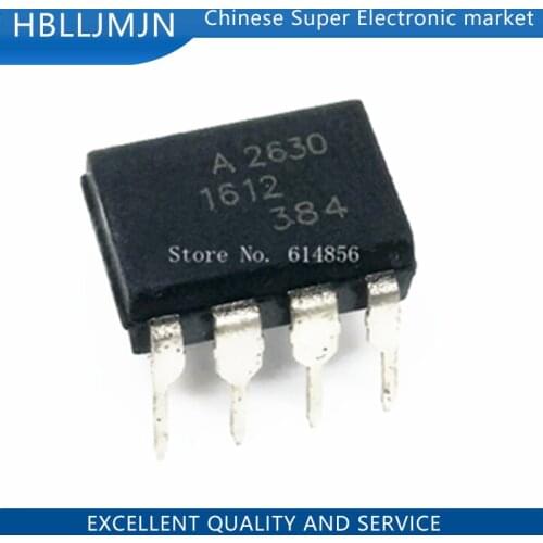 10PCS HCPL-2630 DIP-8 HCPL2630 A 2630