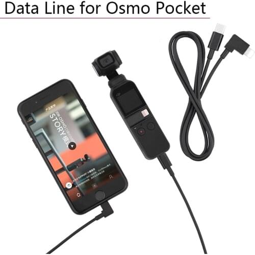 30cm Extension Cable Type-c To Type-c Android IOS Micro-USB for DJI Osmo Pocket 2 Gimbal Accessories Data Line for Mavic Air 2