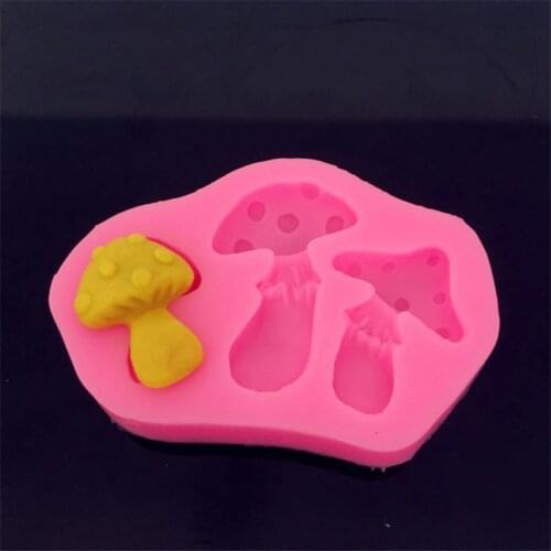 8*5.5*1CM DIY Sugar Craft Cake Vintage Petal Mushroom Cake Silicone Mold Fondant Mold Cake Decorating Tools Gum Paste Mold