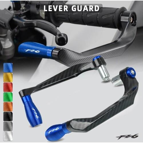 For YAMAHA FZ6 FZ6R 2004-2017 2016 2015 2014 Motorcycle 7/8" 22mm Handlebar Grips Guard Brake Clutch Levers Guard Protector