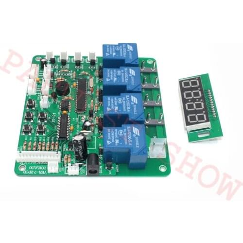 JY-21 multi function 4 digits coin operated timer board for 1-4 devices machines/ coin operated timer for vending machine