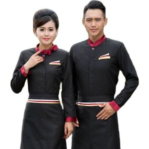 Mens Western Jacket Restaurant Uniforms Shirts Sushi Uniform Chef Uniforms Large Size