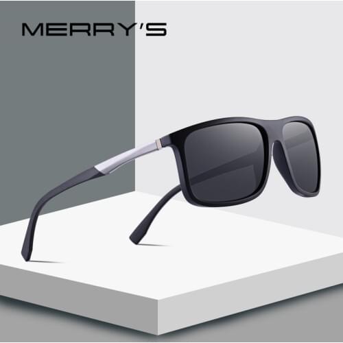 MERRYS DESIGN Men Classic Polarized Sunglasses Outdoor Sports Male Eyewear Aviation Aluminum Legs UV400 Protection S'8132