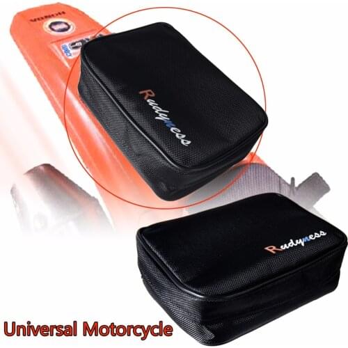 Rear Black Fender Pack Tool Bag Fit For CRF Dirt Bike Enduro&Universal Motorcycle ATV Fender
