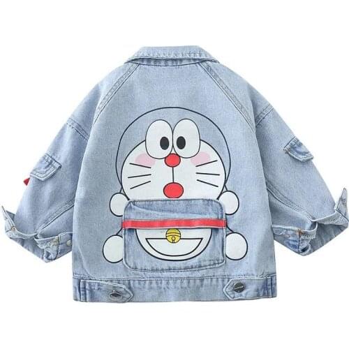 Spring Autumn Children Clothing Jacket cowboy Coats Baby Boys Denim jacket Toddler Girl Outerwear Boys Kids Coat Infant Clothes