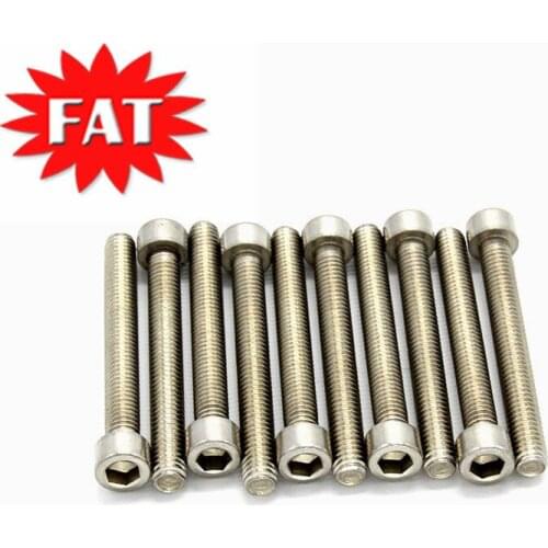 10 PCS Screws For Cylinder Head For Touareg Phaeton For W211 W220 For E65 E66 For Audi A6 C5 C7 A8 Air Shock Pump Repair Screws