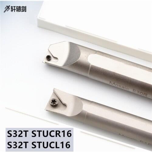 1PC S32T STUCR16 STUCL16 Carbide Tool Holder Inner Milling Cutter CNC Lathe Hole Turning TCMT