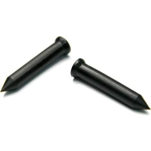125khz rfid tree tag nail em4100 black color (pack of 10)
