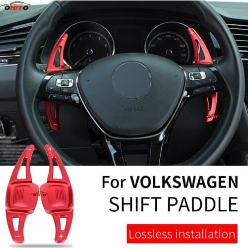 2pcs/lot Car Steering Wheel Shift Paddle Auto Accessory Shifter Extened Fit for C-TREK TERAMONT TIGUAN L PHIDEON CC 2019